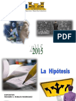 Hipotesis y Ejemplo 2015