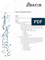 Curso Astronomía General