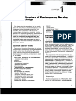 Fawcett Chapter 1 - The Structure of Contemporary Nursing Knowledge