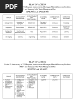 Barangay Solid Waste Management Action Plan | PDF | Waste Management ...