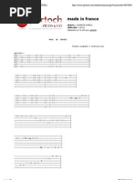 Download Tablature Made in France - LAGRENE BIRELI by leloulet SN38946928 doc pdf