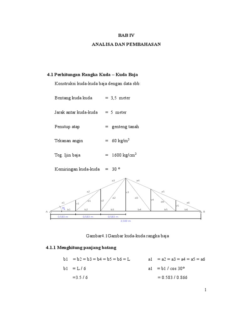 Bab 4 Perhitungan Baja Pdf