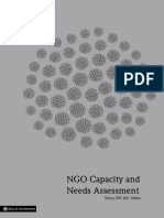 NGO Capacity & Needs Assessment - Raajje Foundation