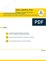 Información Estado Proceso y Prueba de Examen