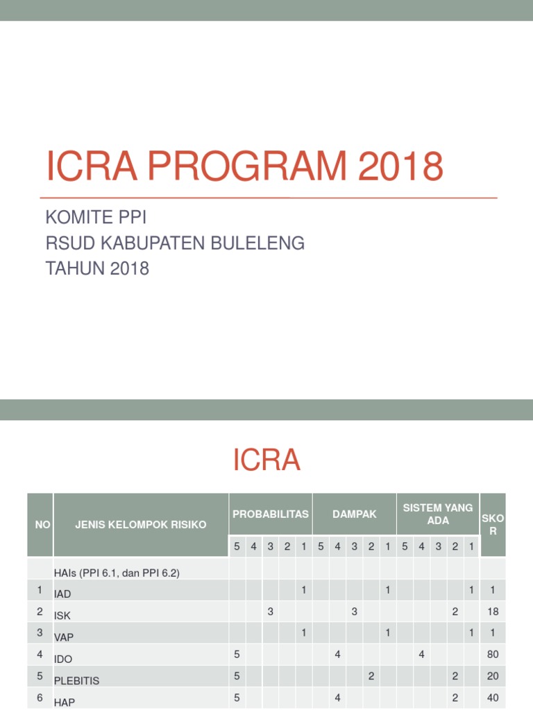 Icra Program PDF