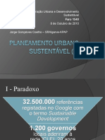 Planeamento Urbano Sustentável - Seminário RUDS - Faro 1540