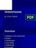 Powertrains: By: Sunny Gharial