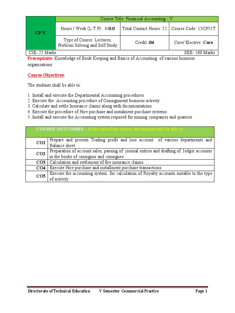5 1 Financial Accounting 15cp51t Pdf Stocks Royalty Payment