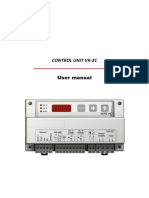 Control Unit Vk-2C: User Manual