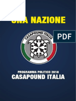 CasaPound - Programma 2018