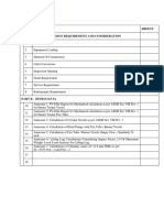 Index: SR. NO. Descriptions Sheets Part A - General Design Requirement and Consideration