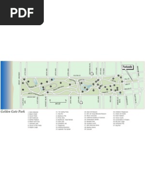 Golden Gate Park Map - 1543046670