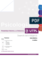 Guia Didactica - Desarrollo de La Inteligencia - UTPL