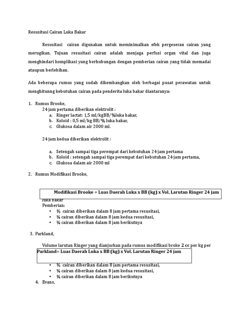 Resusitasi Cairan Luka Bakar Docx