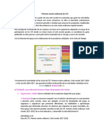 Consideraciones Para El Desarrollo de La Primera Sesión de CTE18-19