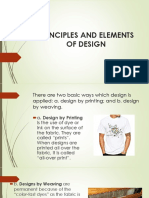 Principles and Elements of Design