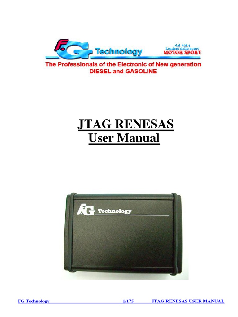 NEW FGTech JTAG RENESAS User Manual PDF | PDF