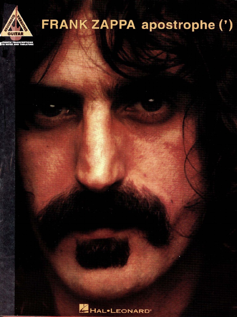 Frank Zappa - Apostrophe | Entertainment (General) | Music