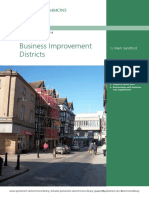 Business Improvement Districts
