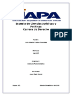 Tarea 4 Derecho Administrativo