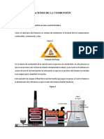 Aplicaciones de la combustión en centrales térmicas y motores cohete