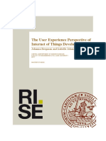(Very Much Copyable) The - User - Experience - Perspective - of - Internet - of PDF