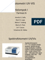 Kelompok I - Spektrofotometri UV-VIS