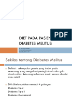 Diet Pada Pasien Diabetes Melitus