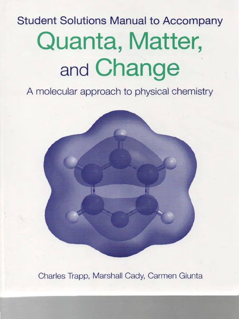Atkins' Physical Chemistry Solution Manual (7th Ed) Chemical Bond Spectroscopy