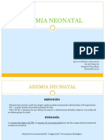Anemia Neonatal 2010