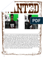Kailyb Thornton - Wanted Poster Period 4