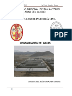 Contaminación de Aguas Ing Jesus Ormachea Carazas PDF