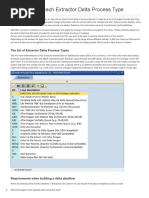 Dataflows For Each Extractor Delta Process Type