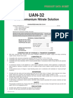 Urea Ammon Nitrate Solution 32-0-0