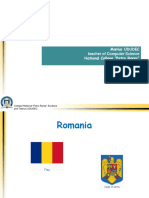 Prezentare Romania Bucovina CNPR Marius UDUDEC