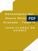 Genealogías del Nuevo Reino de Granada impresas