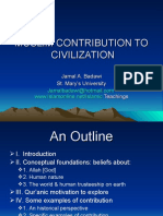 Muslim Contribution To Civilization
