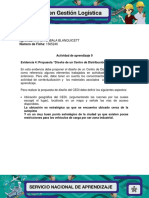 Evidencia 4 Propuesta Diseno de Un Centro de Distribucion CEDI