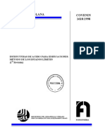 COVENIN 1618-1998 ESTRUCTURAS DE ACERO EDIFICACIONES METD. E.L..pdf