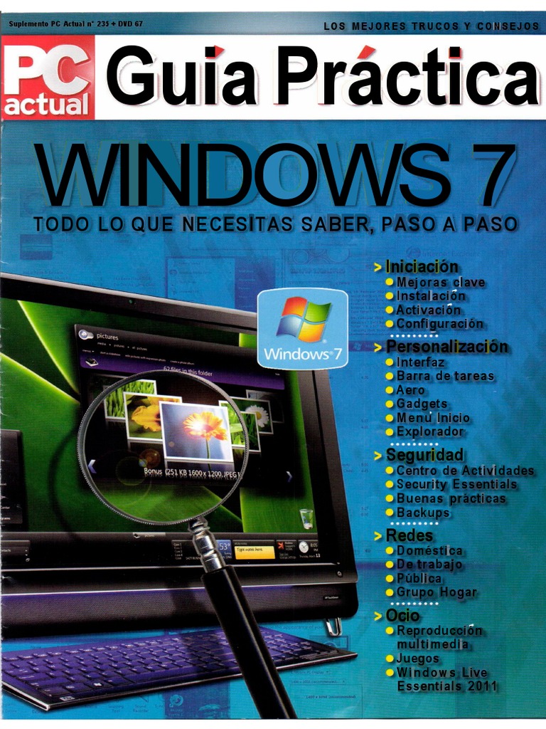 PC Actual - Guia Practica - Windows 7 | PDF | Windows 7 | Microsoft Windows