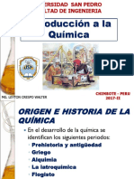 Historia, Clasificacion y Propiedades de La Quimica