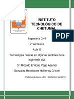 Tecnologías en La Ing. Civil