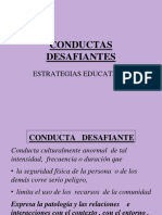 Conductas Desafiantes