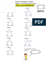 Trabajo de Matematica 5to