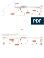 Calendrier Des Absences Des Employés1