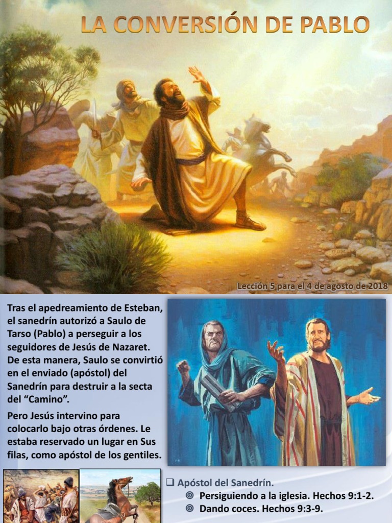 Conversión De Pablo Pdf Pablo El Apóstol Bernabé