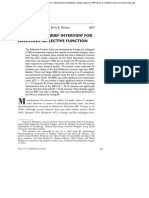 RUTIMANN - 2012 - Validity of A Brief Interview For Assessing Reflective Function