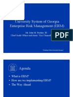 University System of Georgia Enterprise Risk Management (ERM)