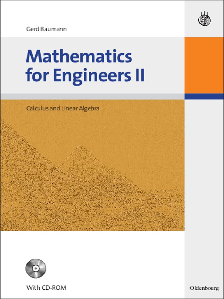 Gerd Baumann Mathematics For Engineers II Calculus and Linear Algebra ...