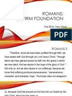 Romans 5 Blessings of Justification